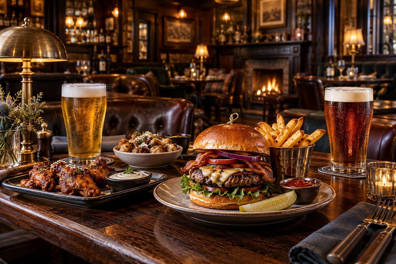 At your favourite pub