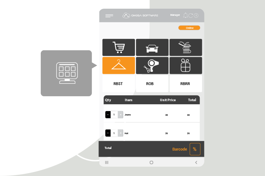 All-In-One POS Solution for Retail | Omega Software