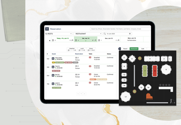 Restaurant Table Reservation | Omega Software