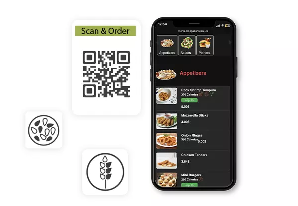 QR Digital Menu | Omega Software