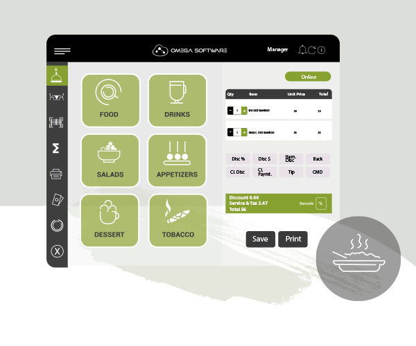 All-In-One POS Solution for Restaurants | Omega Software
